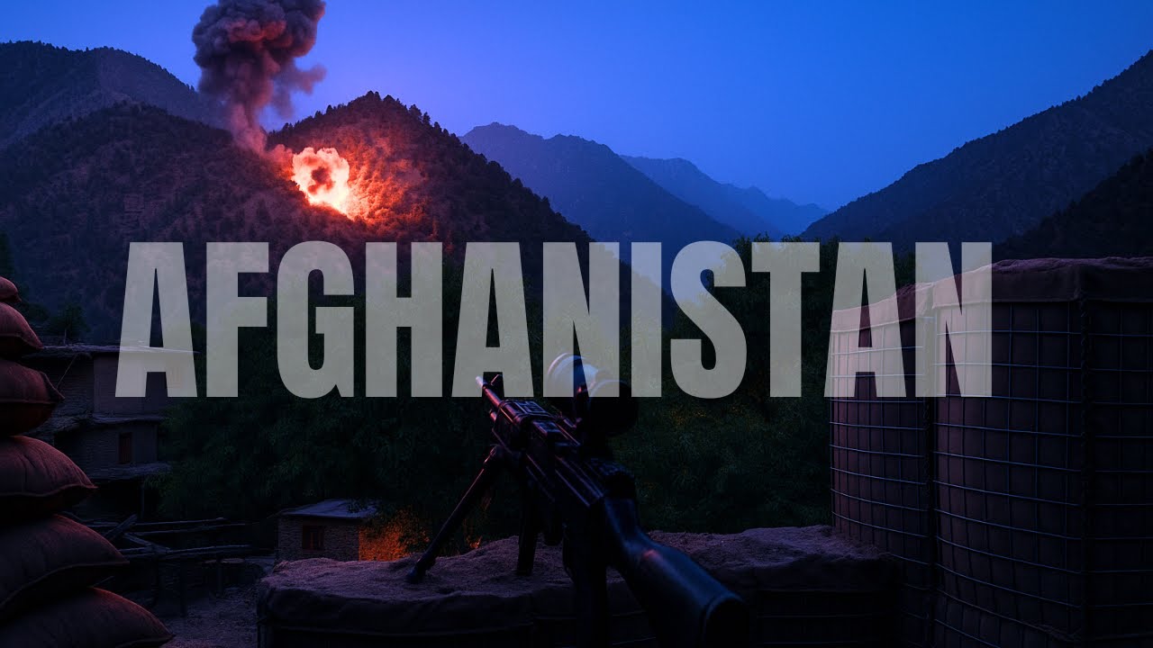 Afghanistan War Ambience | Distant Combat, Close Air Support, & Radio Sounds (1 Hour)