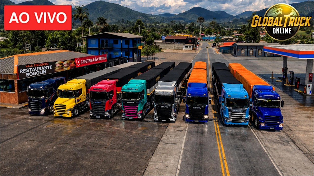 💥AO💥VIVO💥GLOBAL TRUCK ONLINE - JOGANDO COM OS INSCRITOS  TERÇOU VEM PRA LIVE