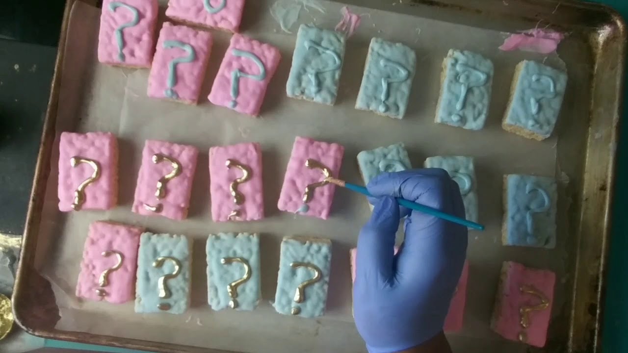 How To Make Gender Reveal Treats👶🏽👶🏽👶🏽🍼🍼🍼