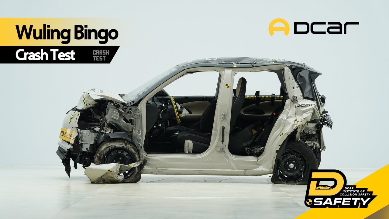 Wuling Bingo Crash Safet Test  五菱缤果 碰撞安全测试