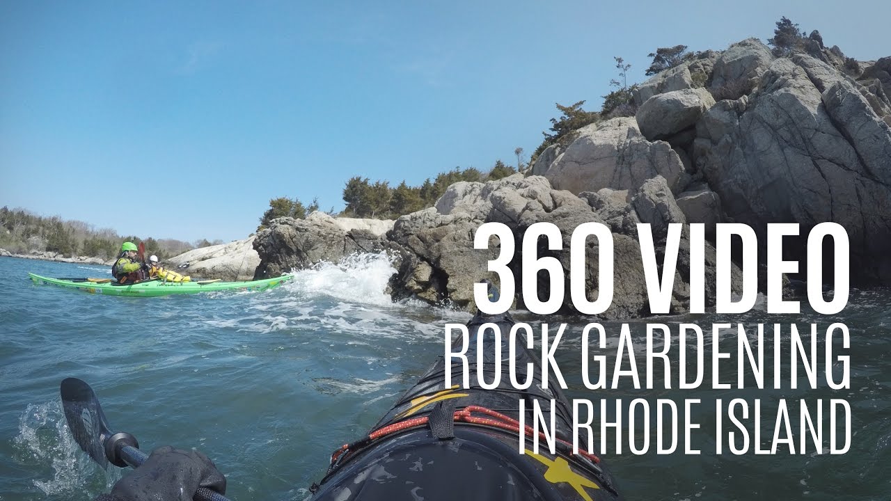 360 Video - Rock Gardening in Rhode Island - 360fly 4K - Kayak Hipster