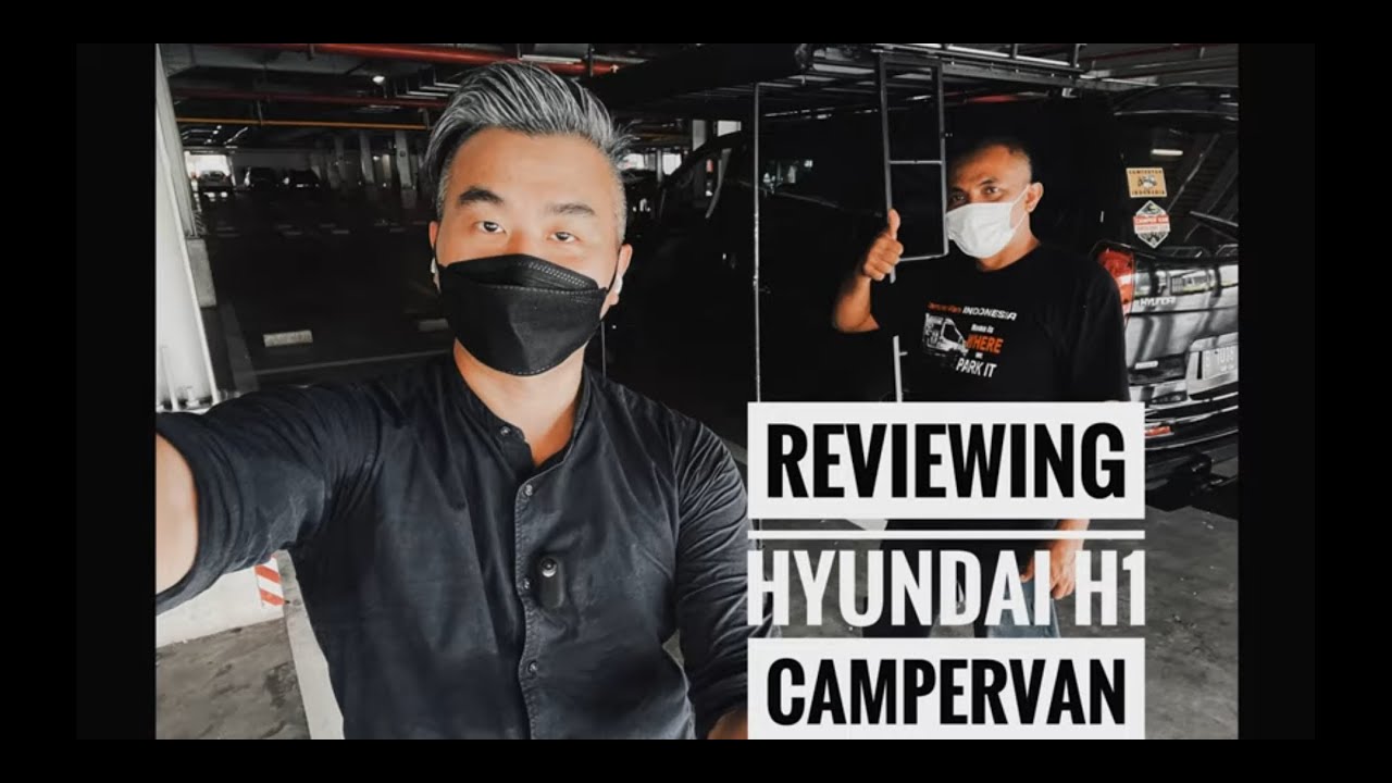 Hyundai H1 Campervan Towing Anhang Multifungsi dan Sliding Roof Rack
