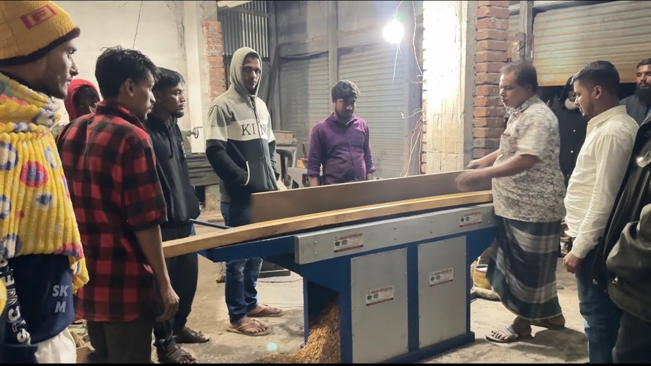 হাইড্রোলিক জয়েন্টার+সান মেশিন। 