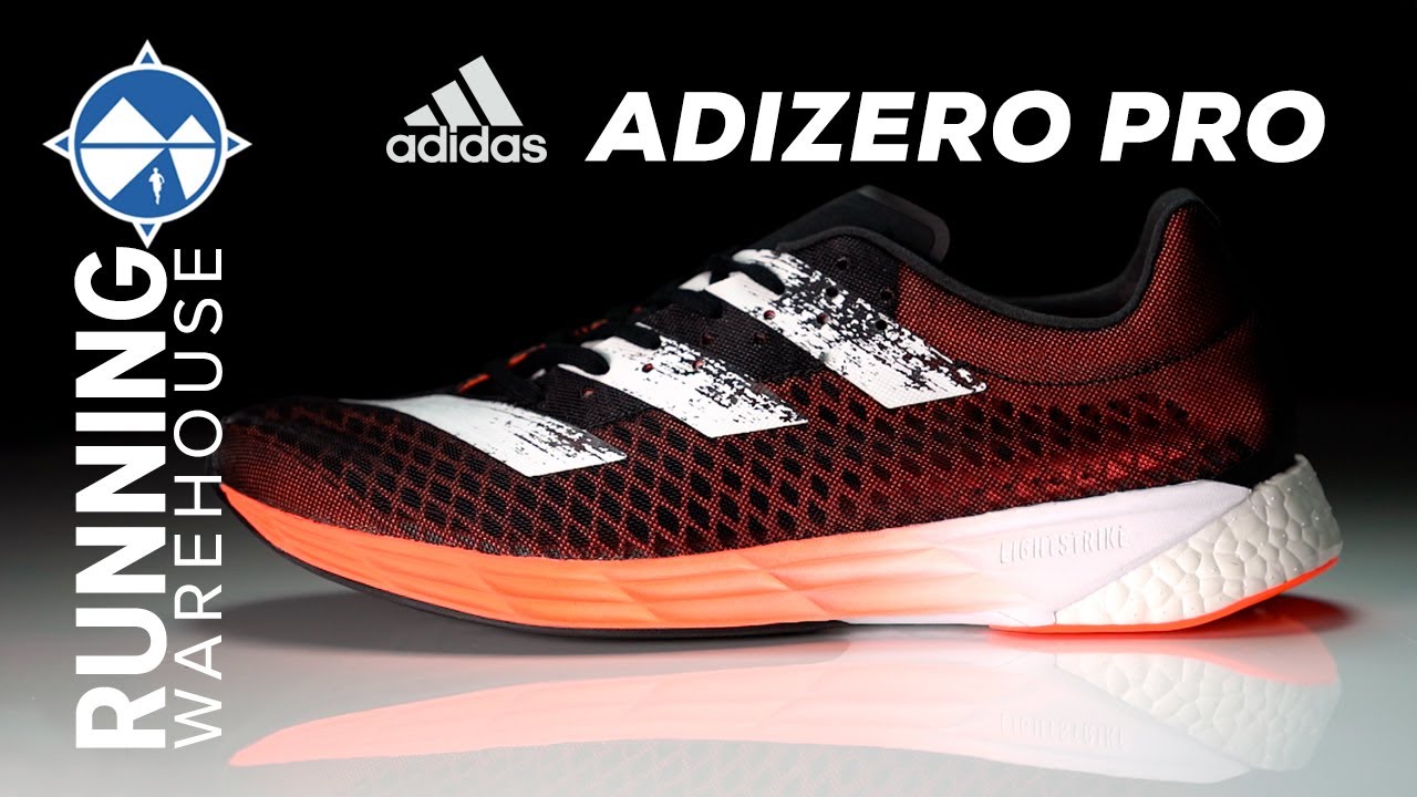 adidas adizero Pro First Look Review | Carbon Fiber Plate + Boost + Lightstrike