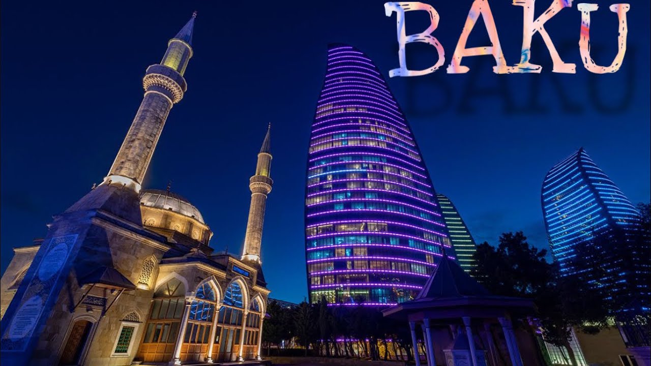 Baku, Azerbaijan city tour | 4k #baku #azerbaijan