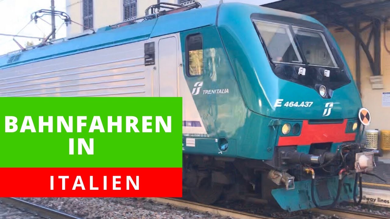 Bahnfahren in Italien! 🇮🇹