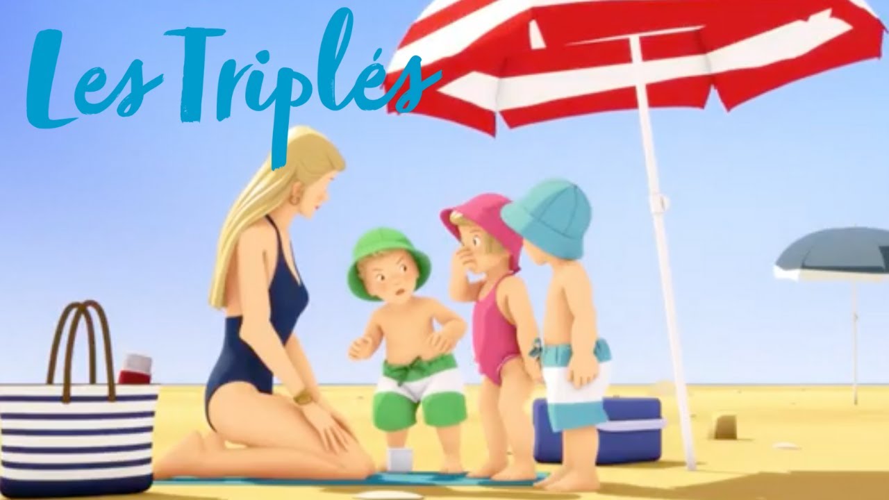 Les Triplés - Le hoquet de plage - Épisode 13 en entier