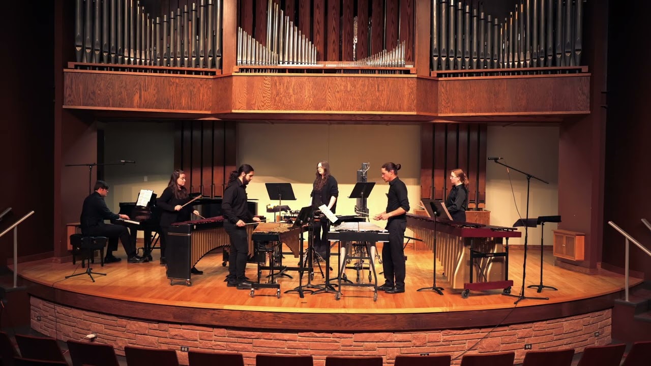 Starfall by James Vilseck, performed by Adams State University Percussion Ensemble