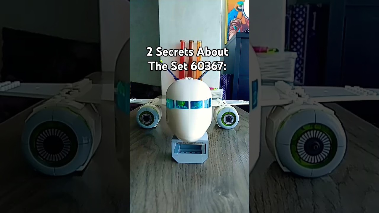 2 Secrets About The Set 60367 #shorts #aviation #plane