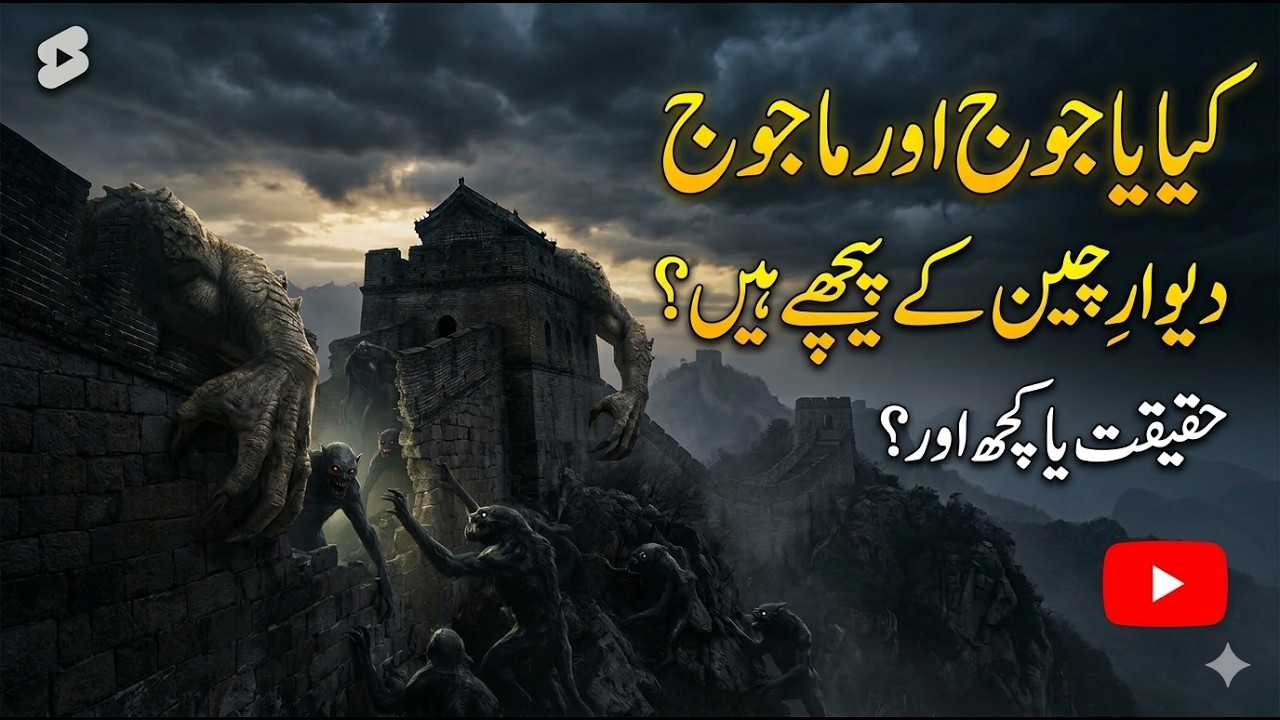 Are Yajuj Majuj Behind the Great Wall of China The Hidden Truth  #YajoojMajooj #GogMagog #