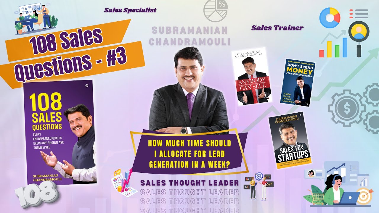 Should You Allocate Time for Lead Generation? 🤔 The Truth Revealed!💯✅❎ | #3 of 108 Sales Questions