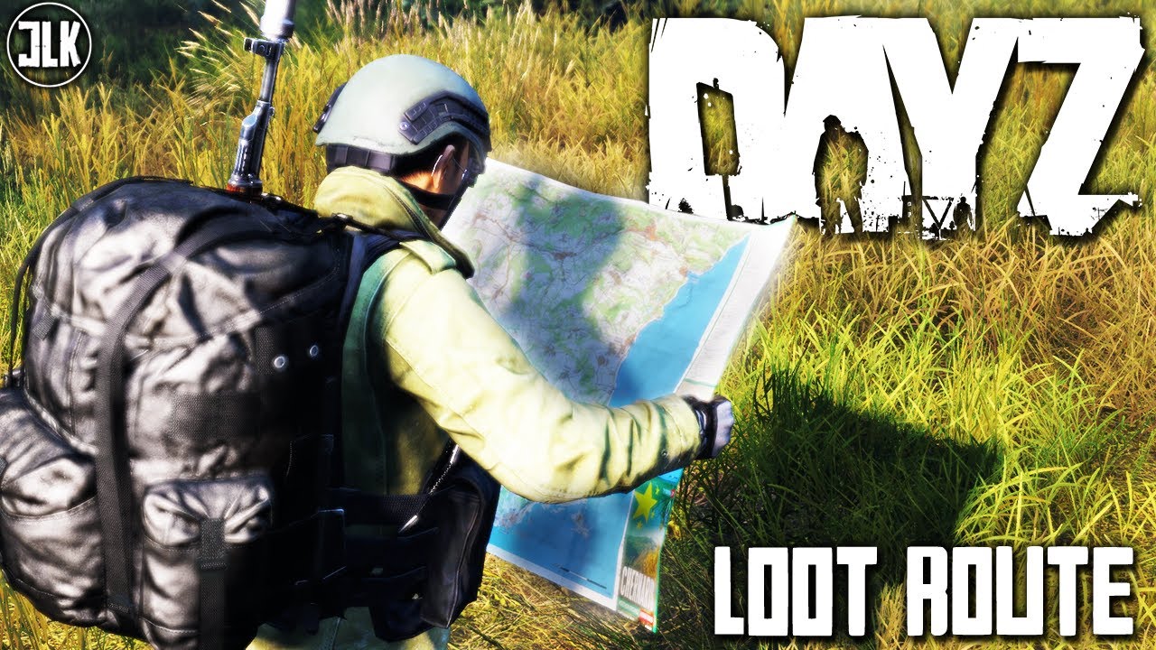 BEST LOOT ROUTE for DAYZ 1.04