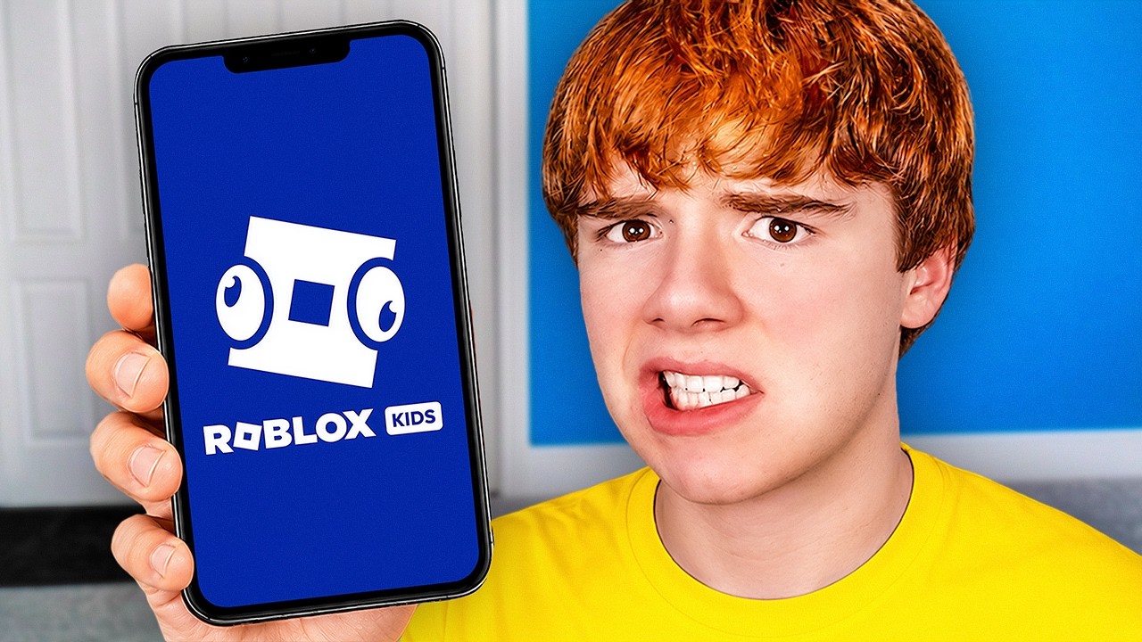 I Snuck Into Roblox Kids..