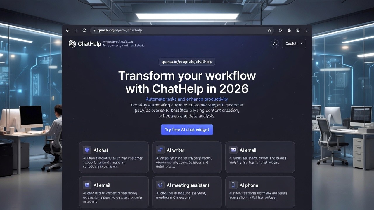 ChatHelp: Transforming Workflows with AI Tools in 2026 &ndash; Comprehensive Review