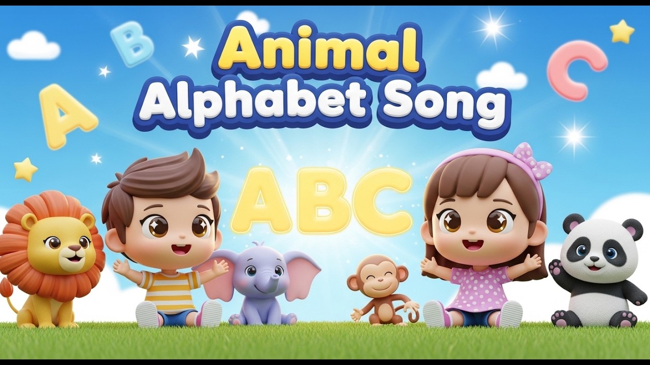 Animal Alphabet Song | ABC for Toddlers & Preschoolers | Kids Song & Nursery Rhymes