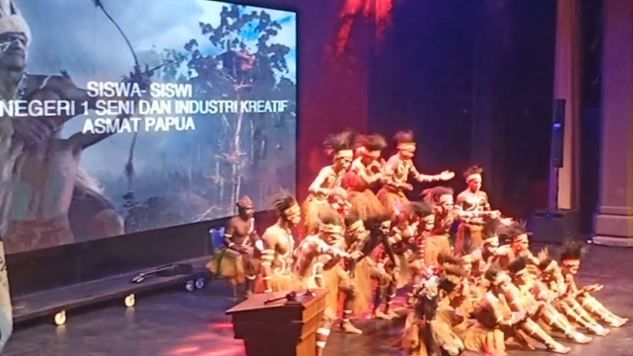 TARIAN SUKU ASMAT PAPUA #papua #asmat