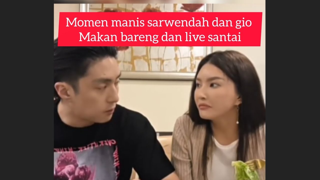 Momen manis sargio makan bareng sambil live santai🥰