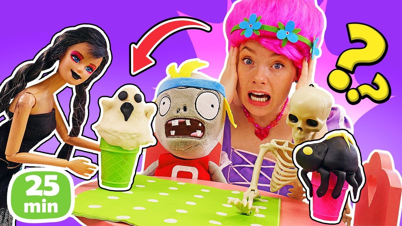 Irenes Magische Küche 🎃🍬 Halloween-Spaß mit Play Doh und Spielzeugen