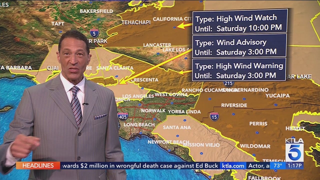 KTLA 5 News Weather Forecast - Thursday, March. 5, 2026