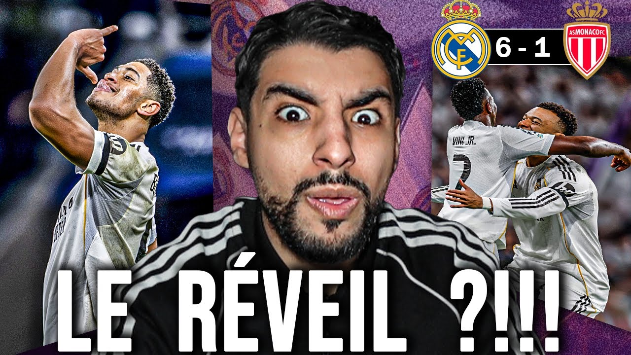 LE RÉVEIL DU REAL... | Débrief: Real Madrid 6 vs 1 Monaco