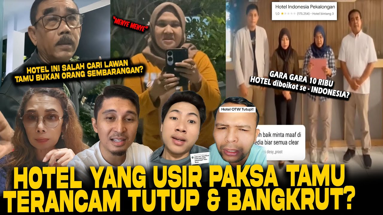 TAMU YANG DIUSIR HOTEL PEKALONGAN BUKAN ORANG SEMBARANGAN?