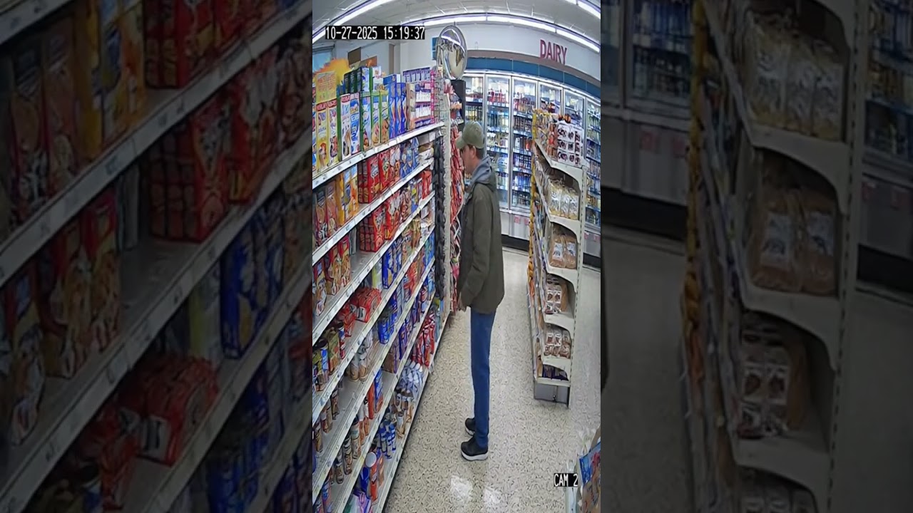 🛒 Man Caught Stealing Inside Grocery Store | Real CCTV Footage 😳 | USA Crime 🚨#shorts #cctv #cctvcam