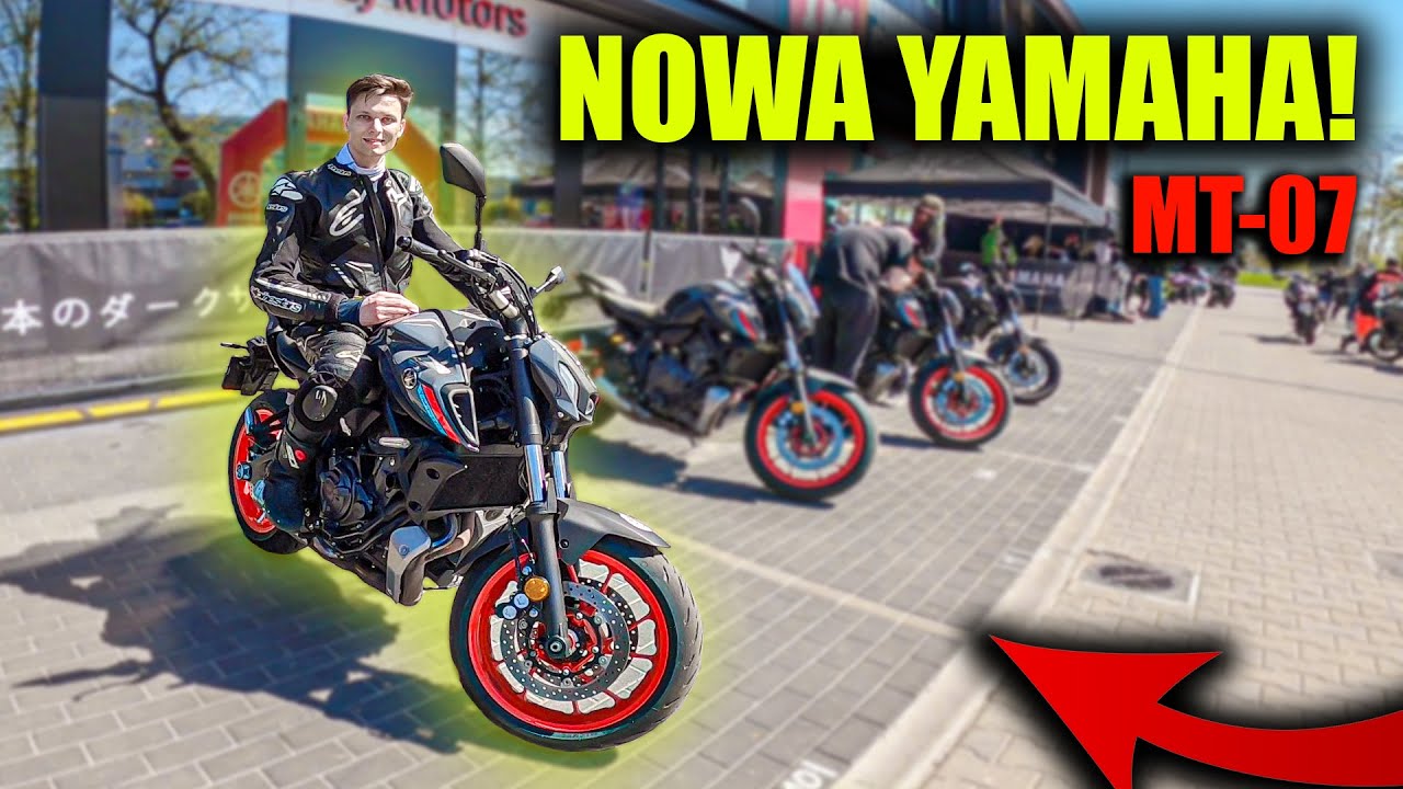JEŹDZIMY NAJNOWSZĄ Yamahą MT-07 2021