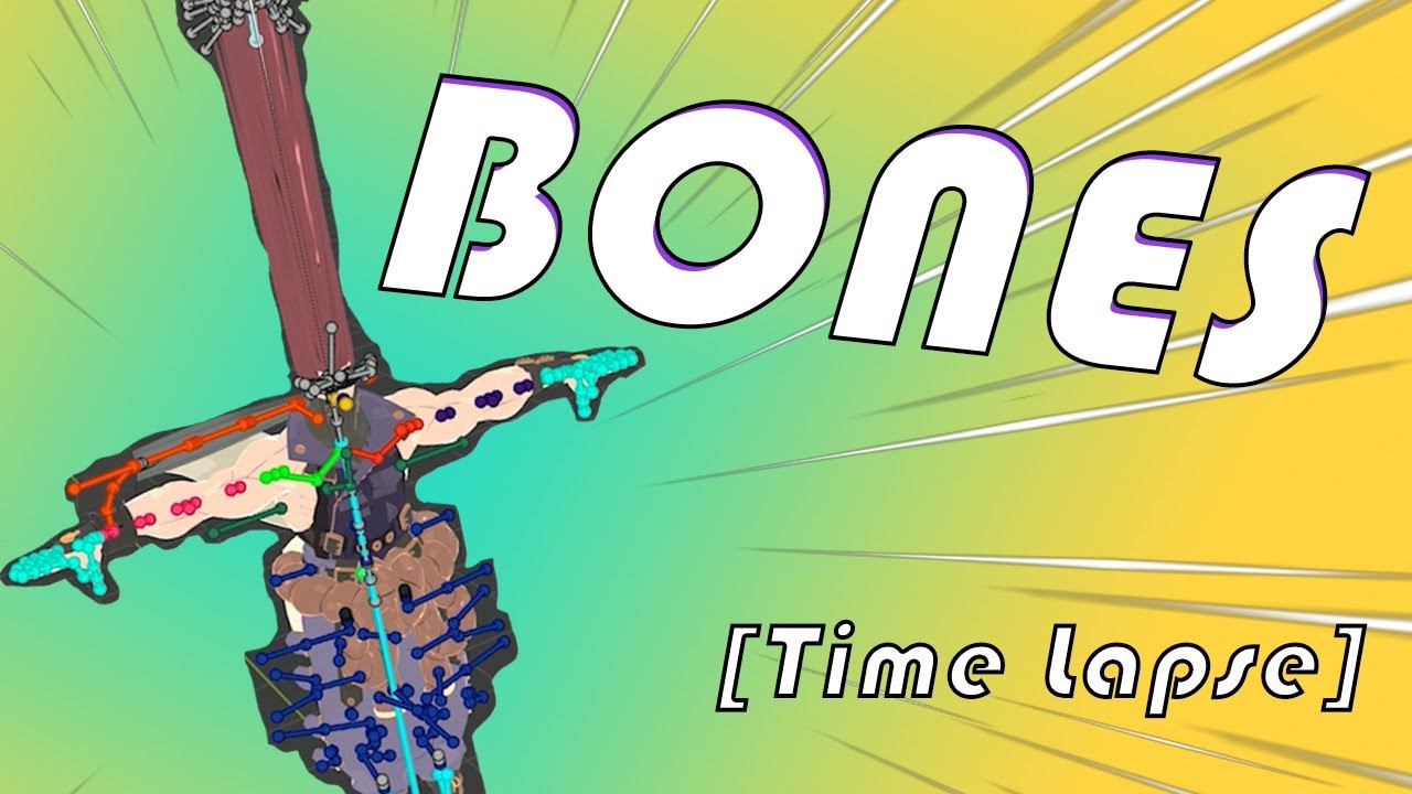 I organized Chipp's bones so I can actually animate him.