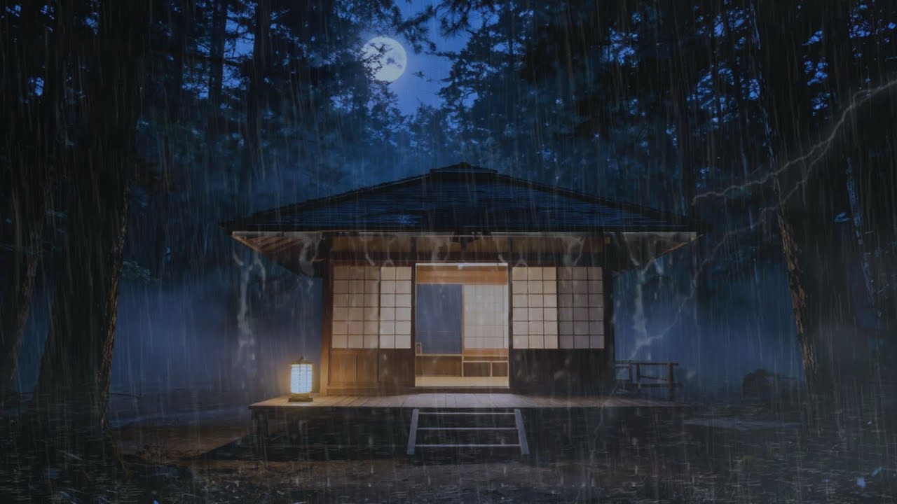 Best Rain for Sleeping 🌧️ Fall Asleep in 60 Minutes I Heavy Rain Sounds for Deep Sleep