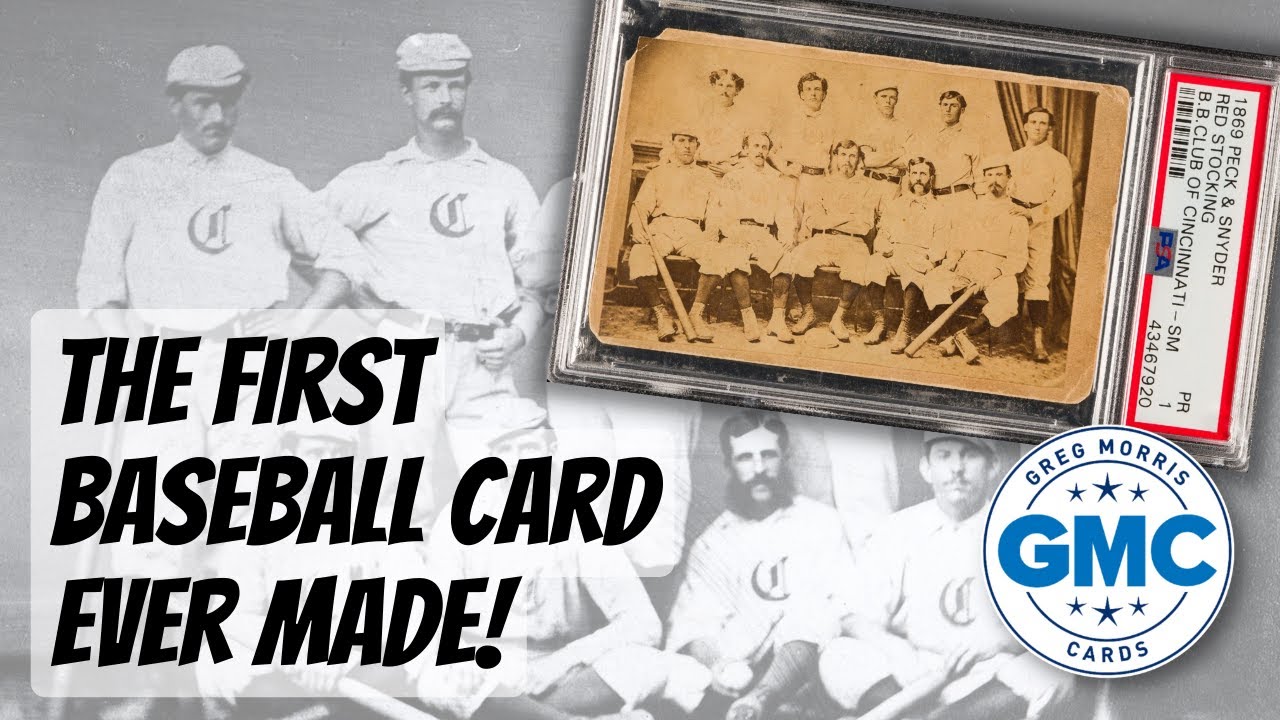 The first baseball card EVER MADE | Card Histories