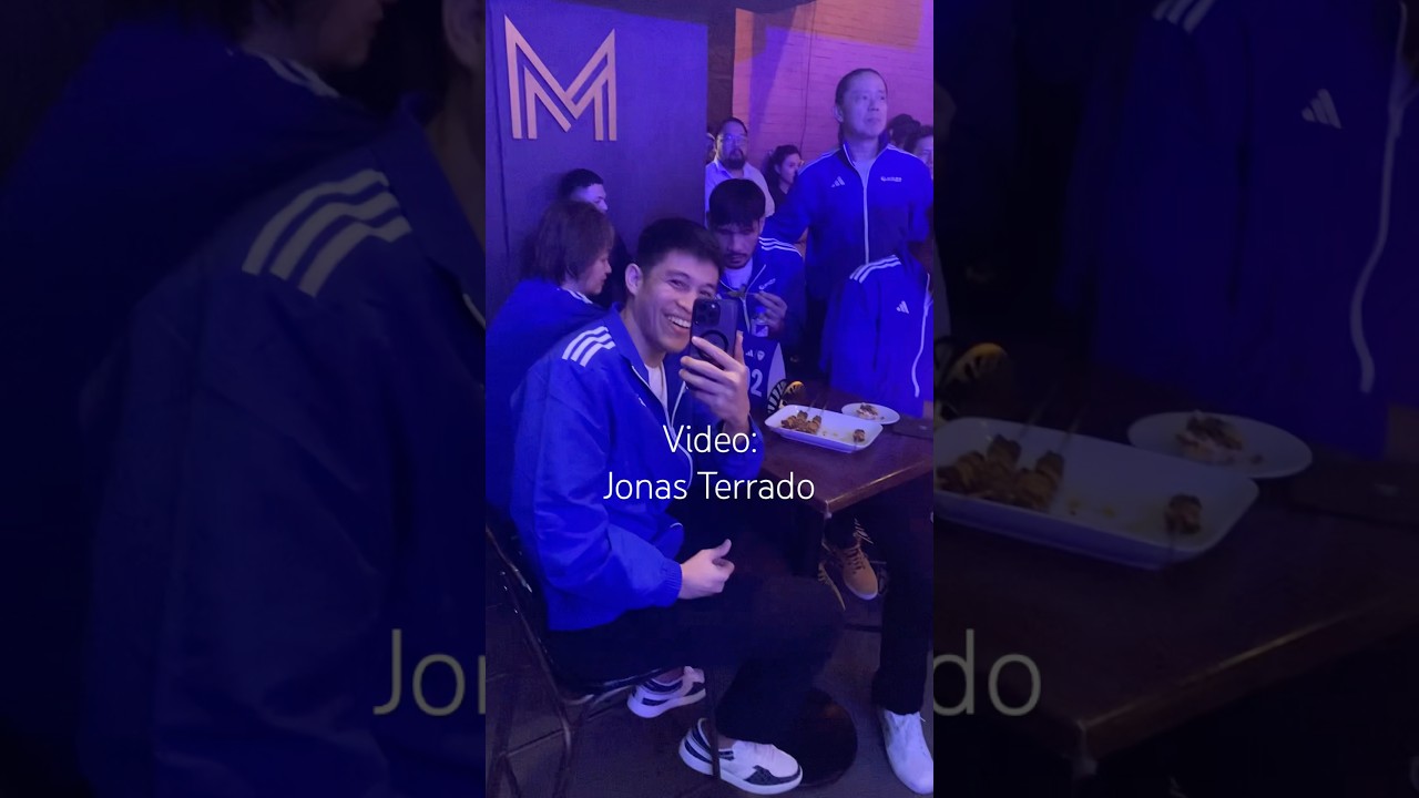 CALVIN OFTANA, JUNE MAR FAJARDO, AJ EDU AT ALFRANCIS CHUA SA LAUNCH NG GILAS JERSEY NG ADIDAS 