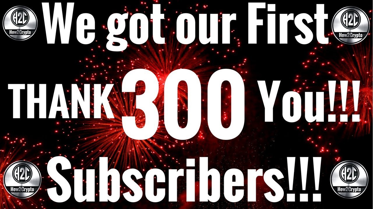 How2Crypto Giveway! Thank you guys!