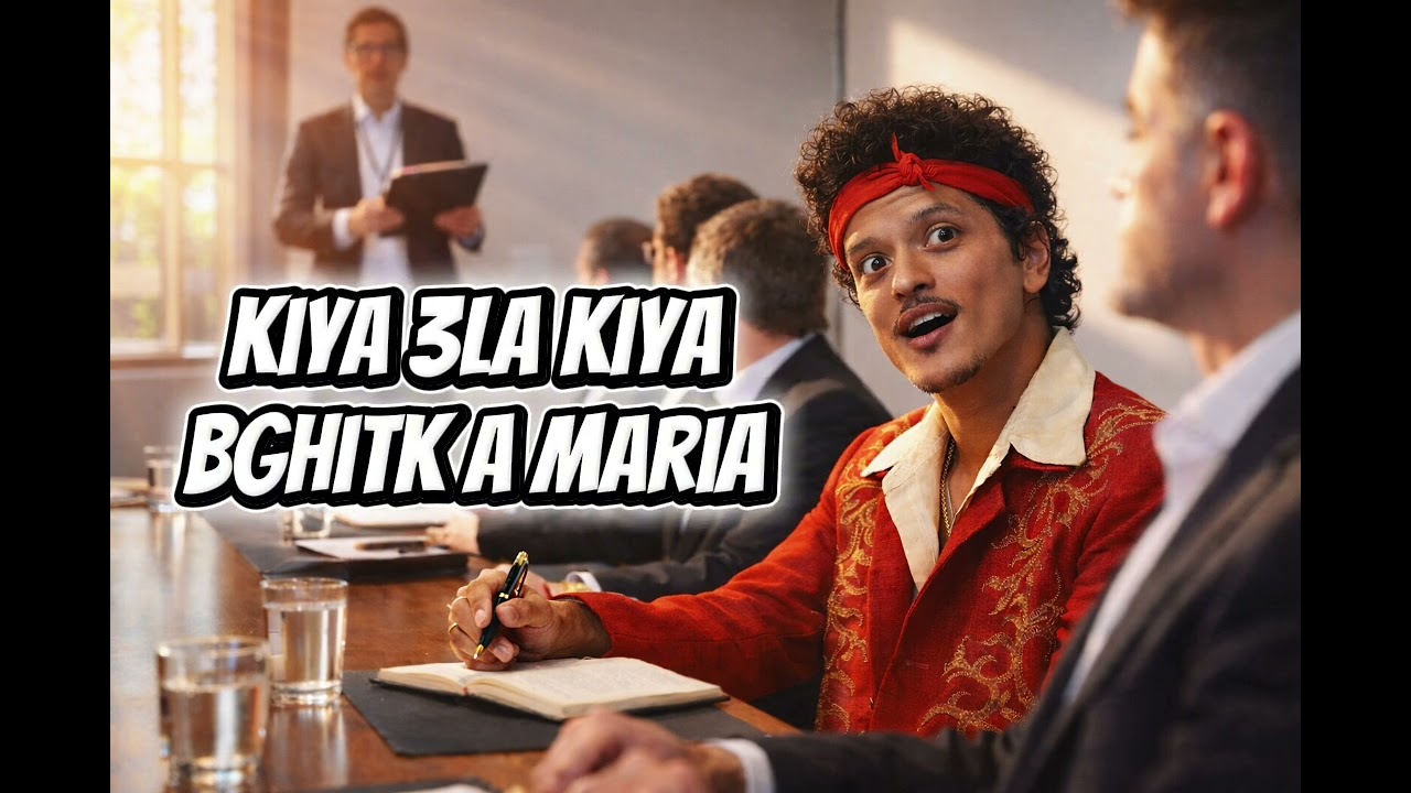 ​BRUNO MARS - I JUST MIGHT (Darija Version) | Soulup Lyrics  🇲🇦✨