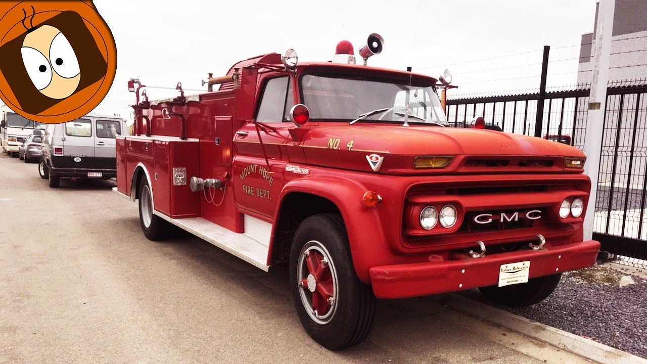 CAMION DE POMPIER AMÉRICAIN - 1964 GMC V6 ! #CARVLOG 🔥
