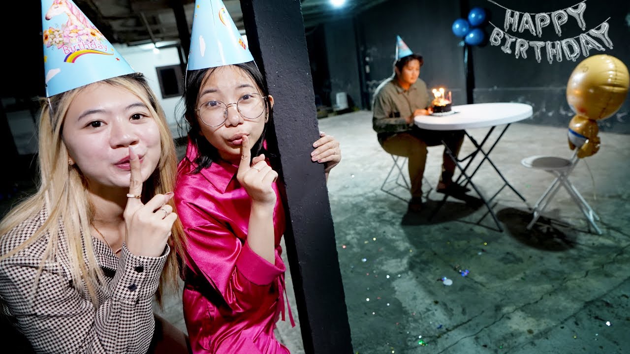 PRANK SURPRISE ULANG TAHUN JULIO!! KITA TINGGAL SENDIRIAN DI RUMAH!!