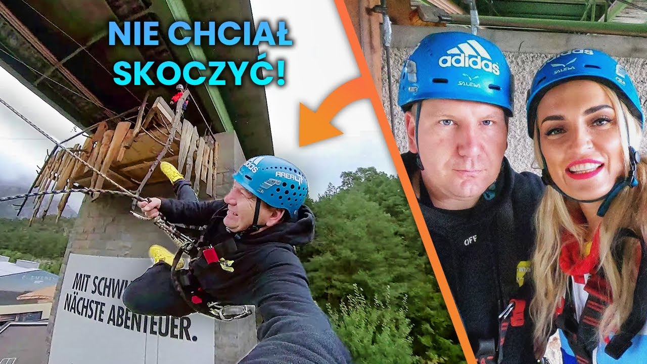 Skaczemy na linie z mostu! Wakeboard i Mega Swing w AREA 47 - AUSTRIA | Magda Malaczyńska