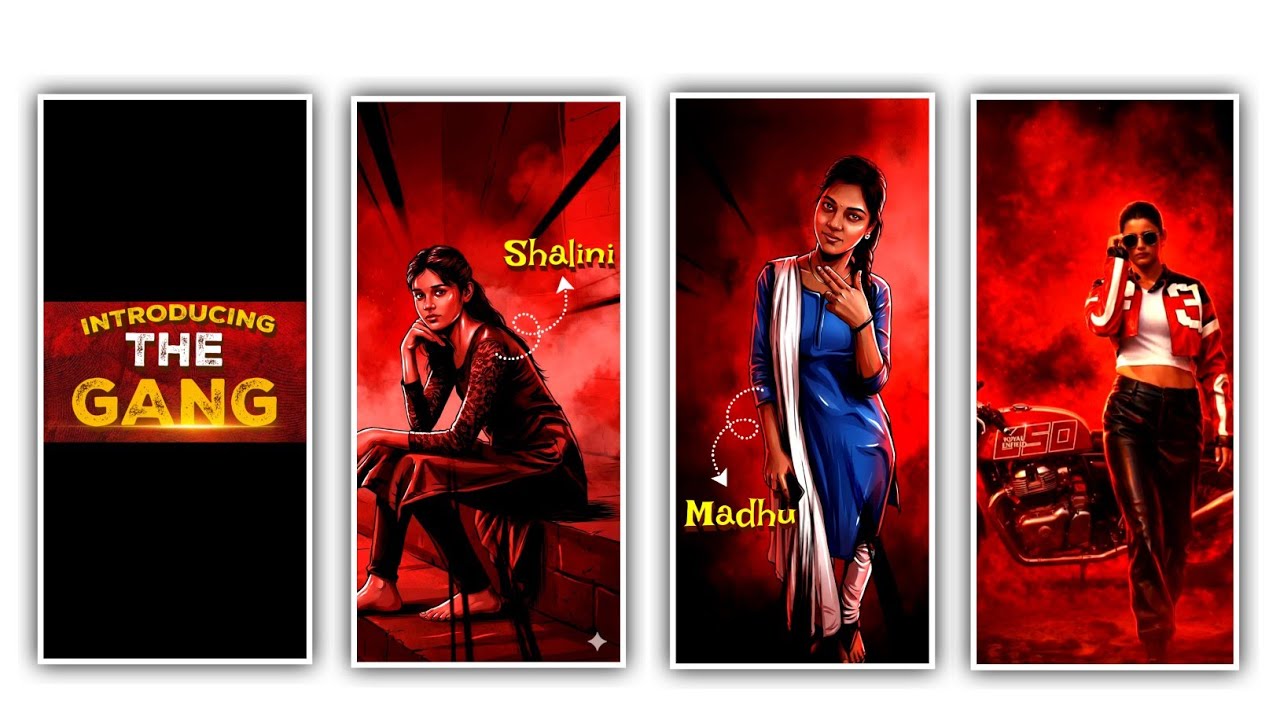 New Trending Girls Intro Reels editing trend in Alight motion trending Reels AA23 rs edit