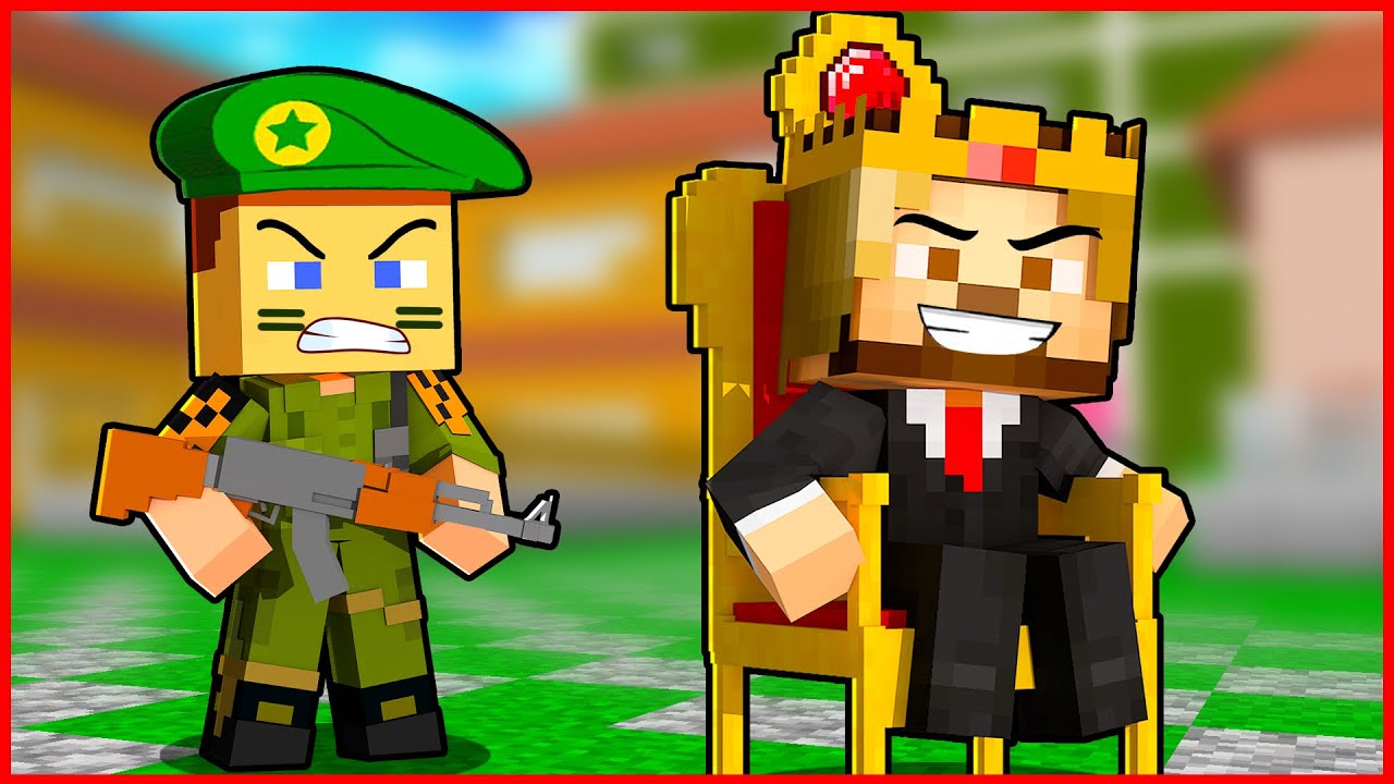 RÜZGAR BAŞKAN, BEBEK ASKER KOMUTAN OLDU! 😱 - Minecraft
