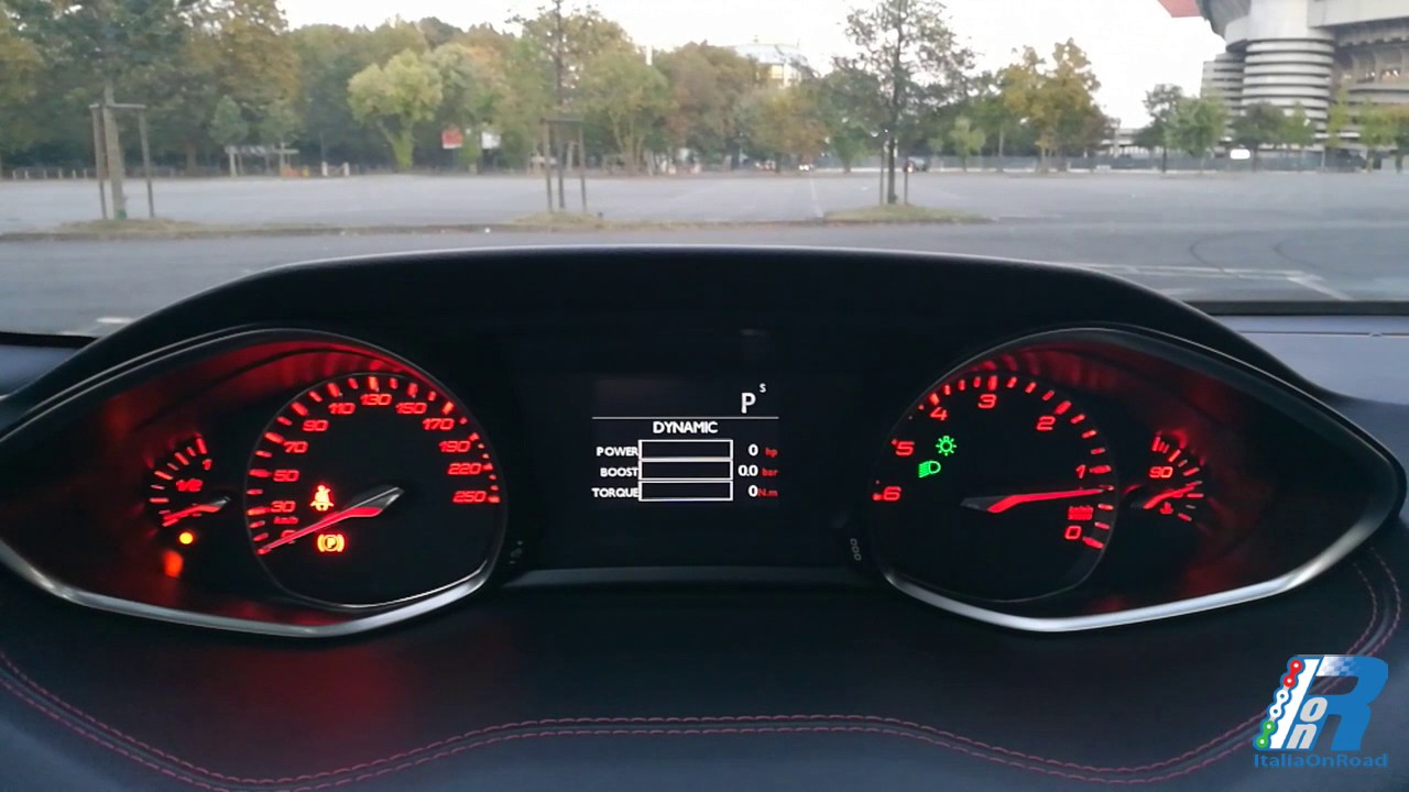 Prova interni Peugeot 308 GT BlueHDi 180 - test drive