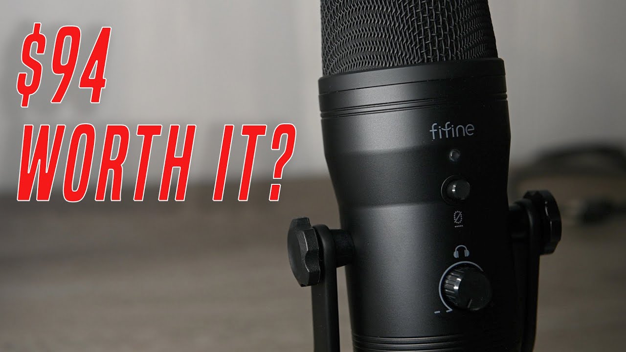 How Good is this Cheap Mic from Amazon? (FiFine K690) Honest Review