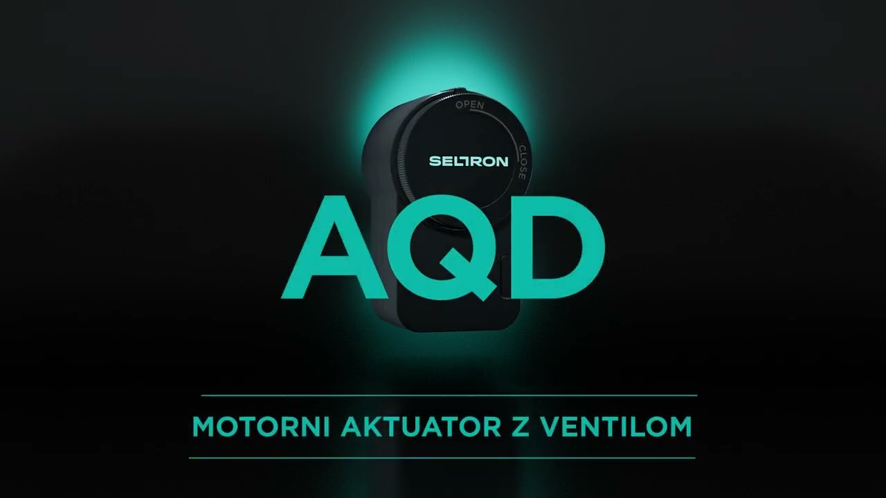 Seltron AQD – Kompakten in napreden motorni pogon (za conske in preklopne krogelne ventile)