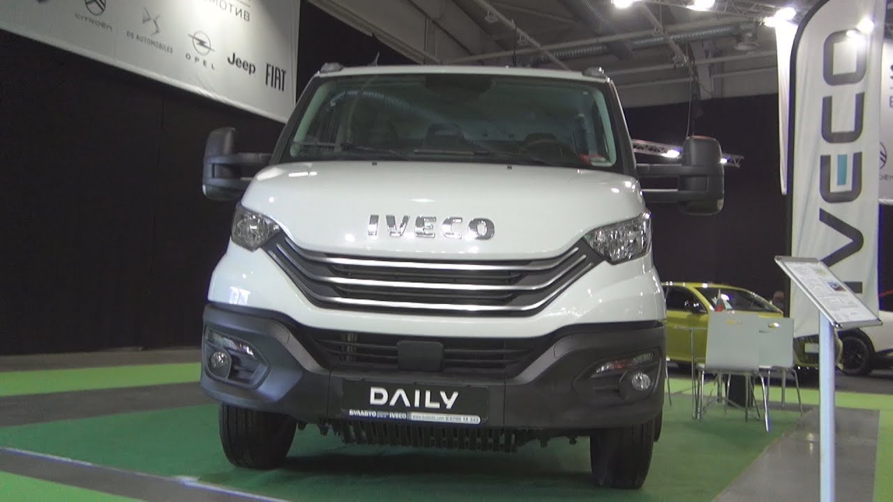 Iveco Daily 70C18 D Double Cab Tipper Truck (2024) Exterior and Interior