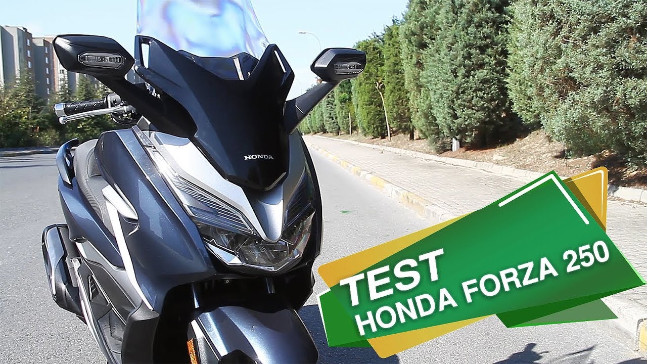 29 bin TL'ye scooter alıp test ettim! - Test 2018 Honda Forza 250