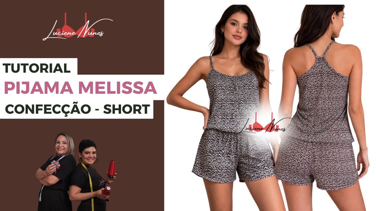 Baby Dool Melissa nadador || Short Confecção 