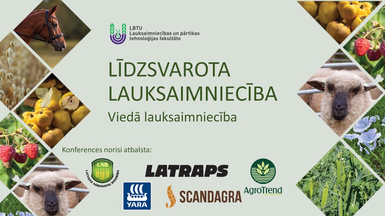 Līdzsvarota lauksaimniecība 2026 - viedās lauksaimniecības sekcija