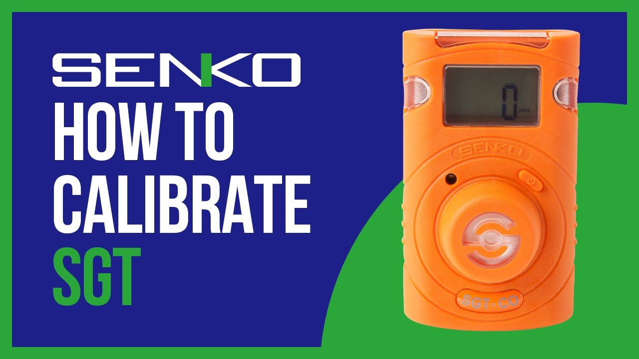 SENKO Single Gas Detector | SGT | Product Overview & Calibration