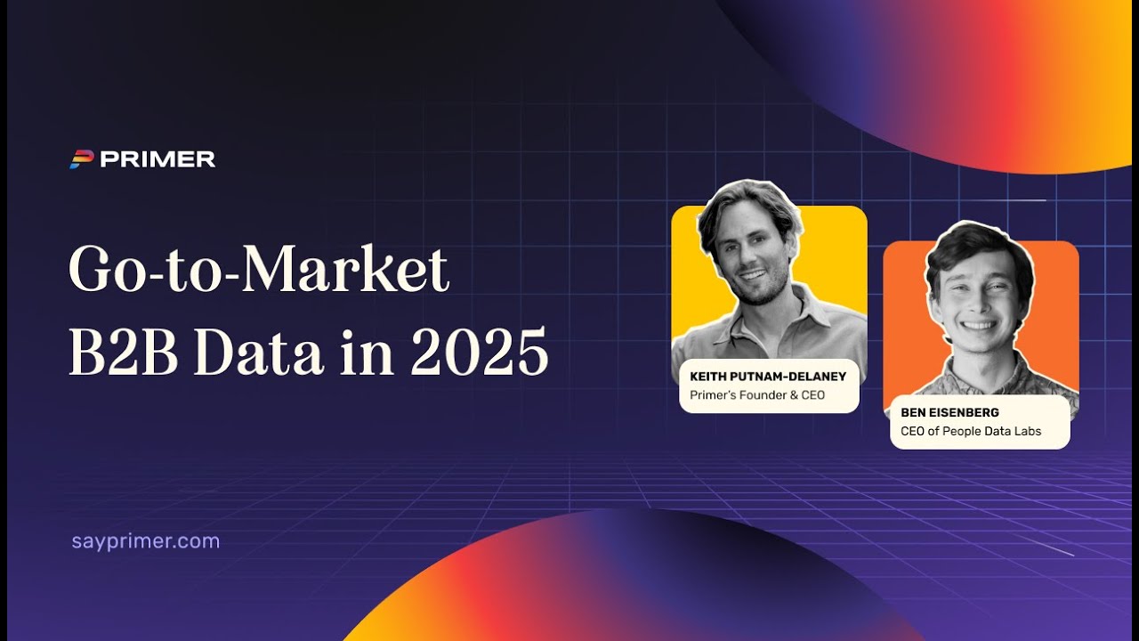 What You Must Know About Go-to-Market B2B Data in 2025