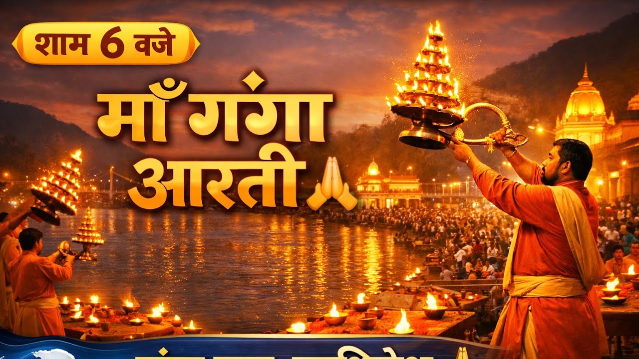 मां गंगा आरती जय मां गंगे हर हर गंगे।