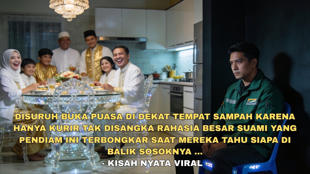 DIBUANG DAN DISURUH BUKA PUASA DIPOJOKAN KARENA PEKERJAAN SUAMI YG KURIR MEMBUAT MEREKA ...