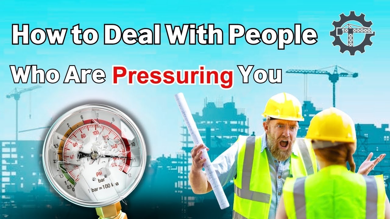 How to Deal With People Who Are Pressuring You #cranelife